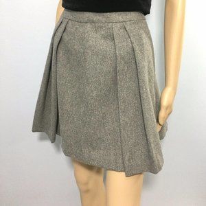 Vineyard Vines Gray Pleated Mini Skirt